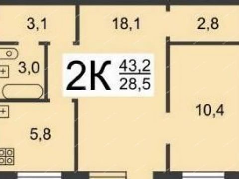 2-komnatnaya-ul-hersonskaya-d-16-2 фото