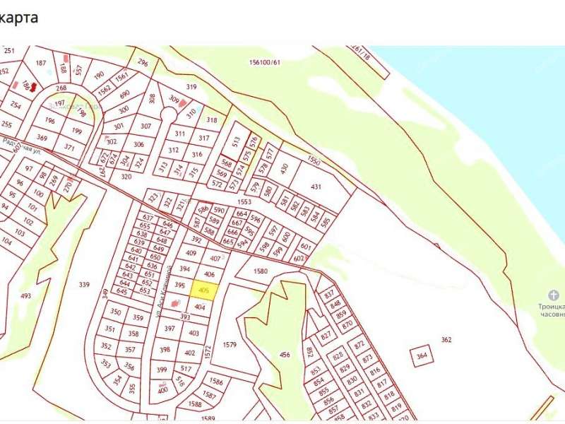Безводное нижегородская область карта