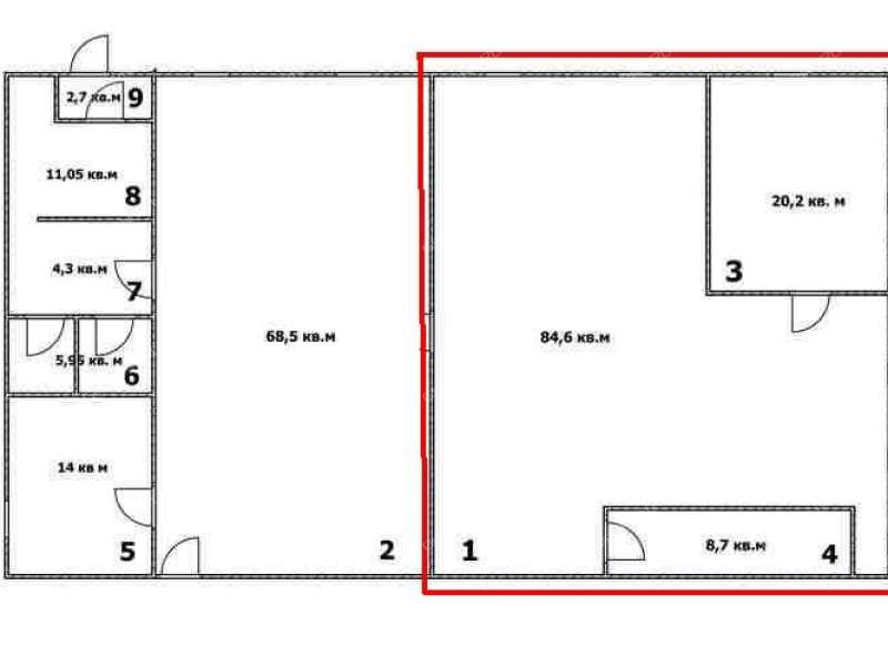 помещение под офис на Маршала Казакова ул. 5