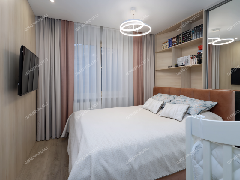 трёхкомнатная квартира на Волжской набережной дом 11