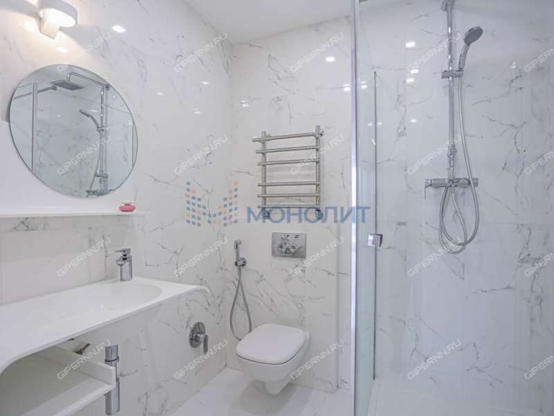 трёхкомнатная квартира на улице Родионова дом 192 к4